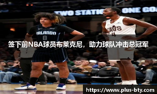 签下前NBA球员布莱克尼,助力球队冲击总冠军